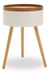 Orsina Versatile And Functional Storage Side Table, Elegant Bed Side Drawer, Stylish Legs Of Small Lounge Tables - thumbnail 1