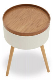 Orsina Versatile And Functional Storage Side Table, Elegant Bed Side Drawer, Stylish Legs Of Small Lounge Tables - thumbnail 3