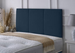 Adore Designs Alton Chenille Headboard - 4Ft Small Double - Blue Chenille