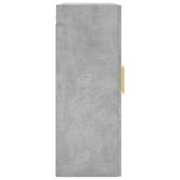 Berkfield Wall Mounted Cabinets 2 Pcs Concrete Grey 69.5X34X90 Cm - thumbnail 7