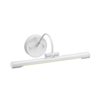 Luminosa Lighting Elstead Alton Led 1 Light Small Picture Wall Light White - image 1