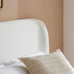Boldair Birlea Lanis Ottoman Cream Linen Fabric Double Bed Frame - thumbnail 5