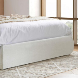 Boldair Birlea Lanis Ottoman Cream Linen Fabric Double Bed Frame - thumbnail 7