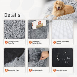 Bingopaw 170Cm Xxl Human Sized Pet Dog Bed Giant Beanbag - thumbnail 7