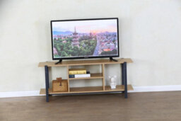 Celino 120Cm Tv Stand Cabinet With Storage Shelf Tv Console Living Room Bedroom 120X35X45 Cm - thumbnail 2