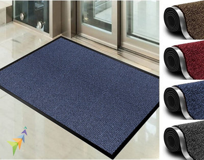 Abaseen Blue 60X180 Cm Door Mat Heavy Duty Indoor Outdoor - image 1
