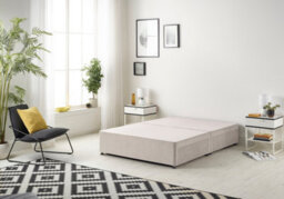 Somnior Beds Somnior Platform Divan Base Plush Silver With 4 Drawers - Super King - thumbnail 2