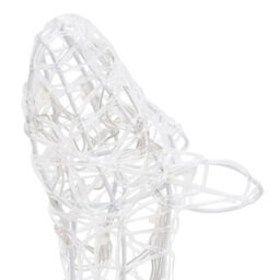 Berkfield Elegant Acrylic Reindeer Family Christmas Decoration 300 Led Cold White - thumbnail 9