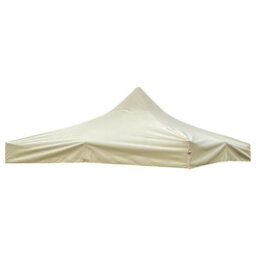 Woodside Replacement Gazebo Roof For 3Mx3M Frame, Heavy Duty, Waterproof, Beige - thumbnail 1