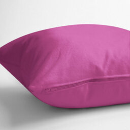 Chilimilii Cushion Covers 100% Cotton Plain Dyed Zip Pipe Edge Home Sofa Decor (40X40 Cm) - thumbnail 4