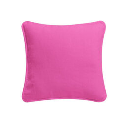 Chilimilii Cushion Covers 100% Cotton Plain Dyed Zip Pipe Edge Home Sofa Decor (40X40 Cm) - thumbnail 2