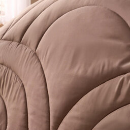 Ohs Quilted Arches Coverless 7.5 Tog Duvet Bedding Set, Mink - King - thumbnail 4