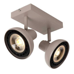 Lucide Sensas 2 Light Spotlight Bar Taupe - thumbnail 6