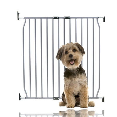 Bettacare Eco Screw Fit Pet Gate, Grey, 80Cm - 90Cm, Screw Fitted Dog Gate, Safety Gate For Puppy - image 1