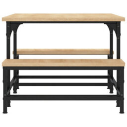 Berkfield Durable Coffee Table Sonoma Oak 100X50.5X40 Cm Engineered Wood - thumbnail 5