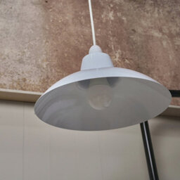 Valuelights Civic Retro Style White Easy Fit Metal Ceiling Light Shade (D)28.8Cm - thumbnail 3