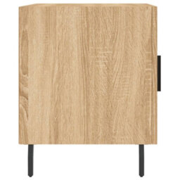 Berkfield Bedside Cabinets 2 Pcs Sonoma Oak 40X40X50 Cm Engineered Wood - thumbnail 8