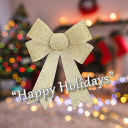 Tinsel Bow Christmas Decoration X 1 37Cm X 49Cm X 13Cm Champagne - thumbnail 4