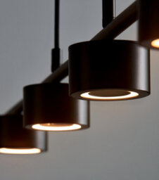 Nordlux Clyde Indoor Dining Kitchen Metal Pendant Ceiling Light In Black (Diam) 8.5Cm - thumbnail 4