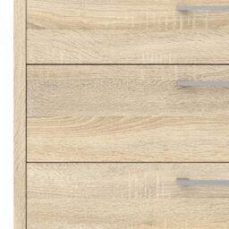 Furniture To Go Prima Bookcase 2 Shelves With 2 Drawers + 2 File Drawers In Oak - thumbnail 7