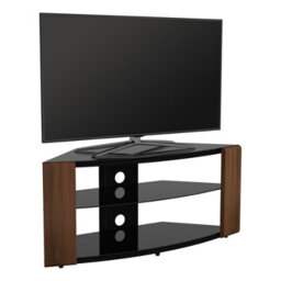 "Avf Como 1.08M Corner Tv Stand, For Tvs Up To 55"" - Walnut" - thumbnail 3