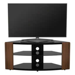 "Avf Como 1.08M Corner Tv Stand, For Tvs Up To 55"" - Walnut" - thumbnail 2