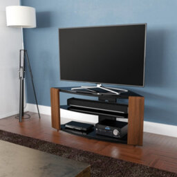 "Avf Como 1.08M Corner Tv Stand, For Tvs Up To 55"" - Walnut" - thumbnail 7