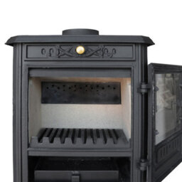 Sundaze 7Kw Multifuel Stove Log Burner Fireplace Cast Iron Defra Approved Eco Design - thumbnail 5