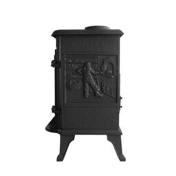 Sundaze 7Kw Multifuel Stove Log Burner Fireplace Cast Iron Defra Approved Eco Design - thumbnail 3