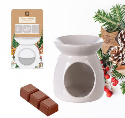 151 Christmas Wax Melts & Burner Set Happy Holidays Gingerbread Scented Wax - image 1