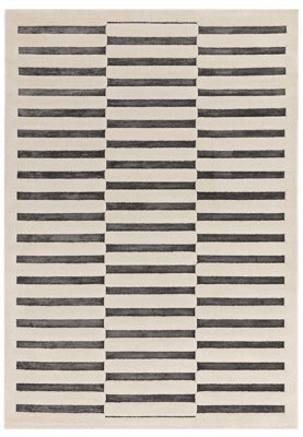Valley Charcoal Ivory Build Soft Rug Rug 120X170Cm For The - image 1