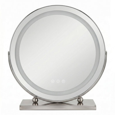 Mirror Rea Make-Up Led Chrome 12X4X43Cm - image 1