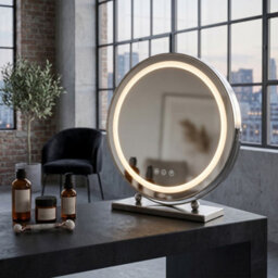 Mirror Rea Make-Up Led Chrome 12X4X43Cm - thumbnail 3