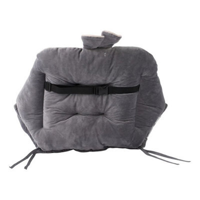 Dark Grey & Light Grey High Back Chair Cushion Seat Pad Garden Outdoor Patio Office Bench Chair Padded - image 1