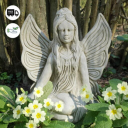 Spa Stone Cast Fairy Of The Forest Ornament - thumbnail 3