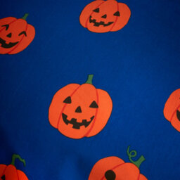 Catherine Lansfield Halloween Pumpkins Reversible Duvet Cover Set With Pillowcases Navy Blue - thumbnail 5