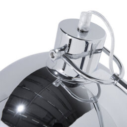 Beliani Aurora Silver Floor Lamp 155Cm - Adjustable Arching Arm With Dome Shade, Industrial Steel. - thumbnail 7