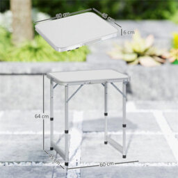 Aluminium Camping Table Portable Folding Picnic Outdoor - thumbnail 2