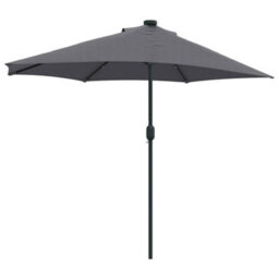 Berkfield Modern Garden Parasol Anthracite Large Fabric - thumbnail 7