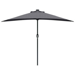 Berkfield Modern Garden Parasol Anthracite Large Fabric - thumbnail 5