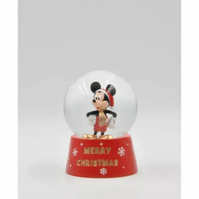 Disney Led Mickey Snow Globe - Multicolour Ornament