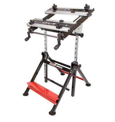 Lumberjack Tools Lumberjack Portable Folding Workbench Stand Adjustable Table Height Workmate - image 1
