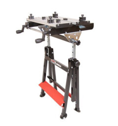 Lumberjack Tools Lumberjack Portable Folding Workbench Stand Adjustable Table Height Workmate - thumbnail 4