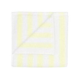 Blomus Arto Wide Stripes Towel Hand - White/transparent Yellow - thumbnail 3