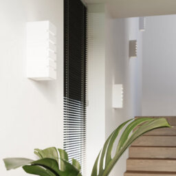 Luminosa Lighting Luminosa 1 Light Ceramic Flush Wall Light White, E27 - thumbnail 9
