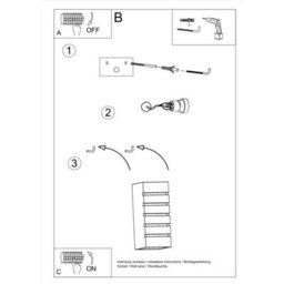 Luminosa Lighting Luminosa 1 Light Ceramic Flush Wall Light White, E27 - thumbnail 6