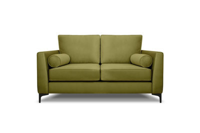 Modern Home Zara 2 Seater Sofa Khaki - image 1