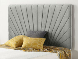 "Somnior Beds Platinum Divan Bed Set With 4 Drawers With Mattress & 30"" Headboard - Tweed Fabric, Grey, 6Ft Super King" - thumbnail 4