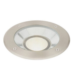 Luminosa Lighting Luminosa Hoxton Outdoor 16.5W Led Recessed Ground Light Brushed Stainless Steel, Ip67, 3000K - thumbnail 3
