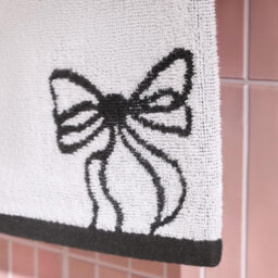 Ohs Bows 100% Premium Cotton Hand Towel Hotel Quality Soft Absorbent - Mono - thumbnail 3